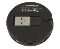 Esperanza HUB USB 2.0 YOYO FIOLETOWY - 1398468 - zdjęcie 3